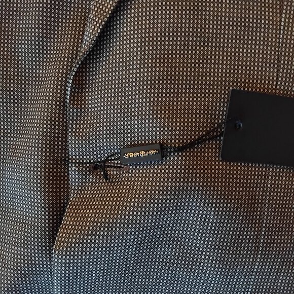 HAIGHT & ASHBURY brown textured suit size 40 and pants waist 30-31 - Picture 5 of 6